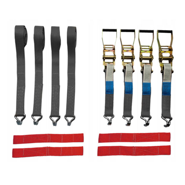 2PKT - Dwupalczaste - Szelka - Czarny (szelka czerwona)