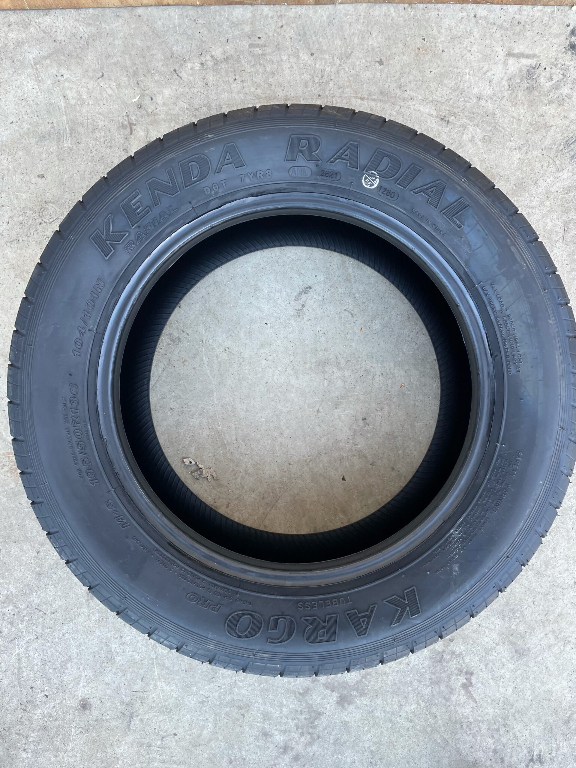 Opona Do Lawety Przyczepy Kenda Kargo Pro Kr16 104/101N 195/50R13C 195/50/13 195/50/13C R13C 13C R13 - obrazek 3
