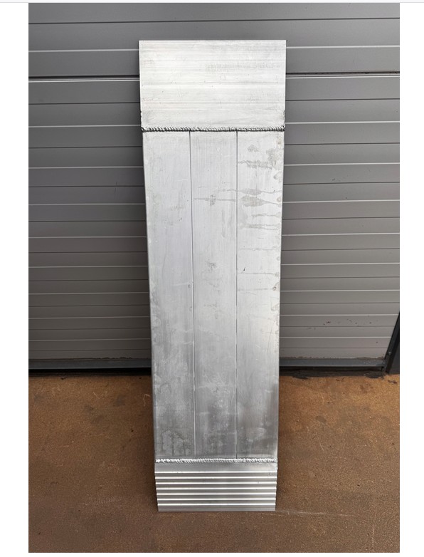 2 X Trap Przejazd Podjazd Przedłużka Aluminiowa Rampa Dokładka Najazdu do Lawety / Autolawety 110cm x 33cm 2200Kg Typ A+A - obrazek 4